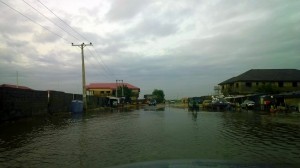 Lekki, after rainfall